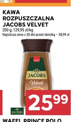Kawa rozpuszczalna Jacobs Velvet promocja w Stokrotka