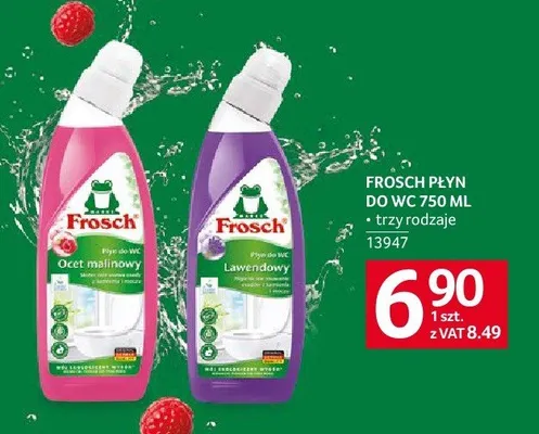 Płyn do WC Frosch Lawendowy promocja w Selgros