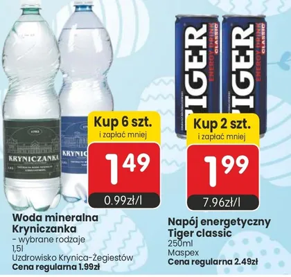 Napój energetyczny FIRE UP promocja w Market Point