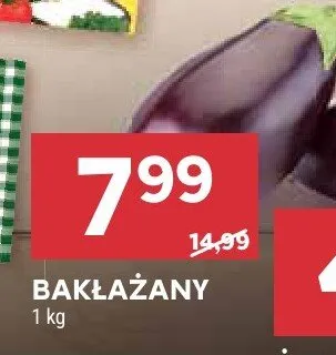Bakłażany promocja w Stokrotka