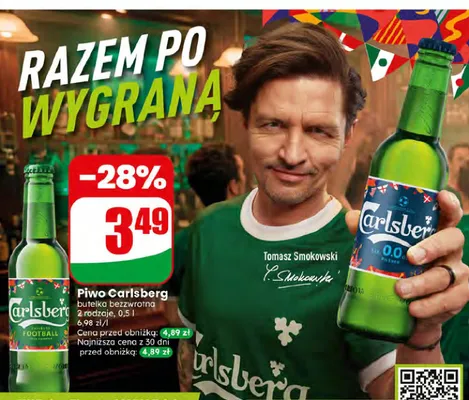 Piwo Carlsberg promocja w Dino