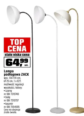 Lampa podłogowa led Casalux promocja w OBI