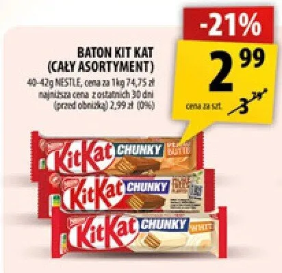Baton Kit Kat promocja w Arhelan