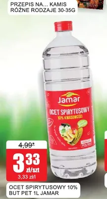 Ocet spirytusowy 10% Jamar promocja w Bingo