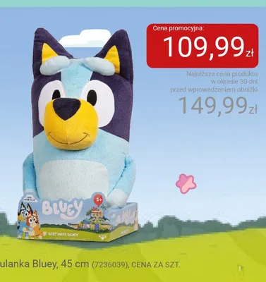 Przytulanka Bluey 45cm promocja w Smyk