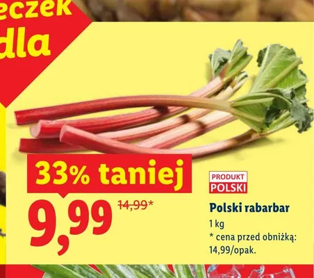 Polski rabarbar promocja w Lidl