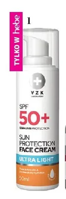 Krem do twarzy ultralekki VZK SPF 50+ promocja w Hebe