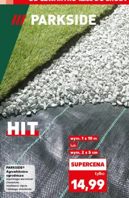 Agrowłóknina ogrodnicza promocja w Kaufland