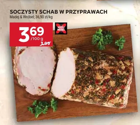 Soczysty schab w przyprawach promocja w Stokrotka