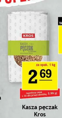 Kasza pęczak Kros promocja w Gram Market