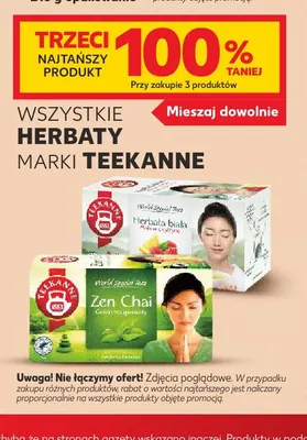 Herbata Zen Chai Teekanne promocja w Kaufland