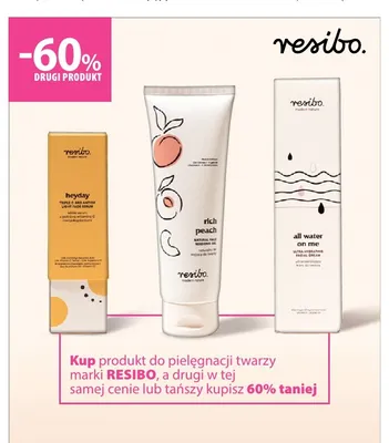 Żel do mycia twarzy Resibo Rich Peach promocja w Hebe