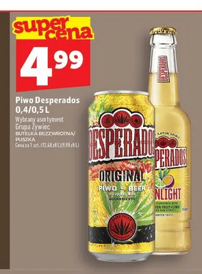 Piwo Desperados Moonlight promocja w TOPAZ