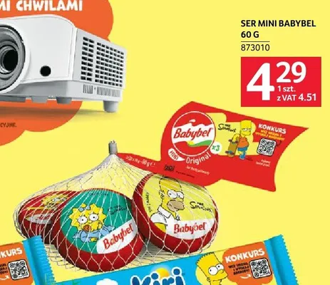 Ser Mini Babybel promocja w Selgros