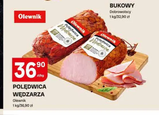 Polędwica wędzarza Olewnik promocja w Chorten