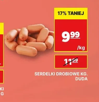 Serdelki drobiowe Duda promocja w API Market