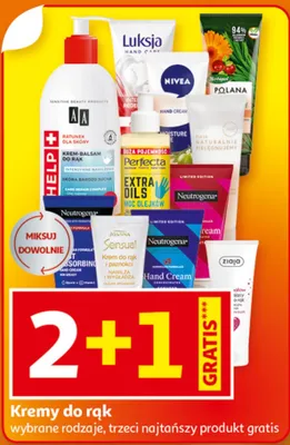 Kremy do rąk promocja w Auchan