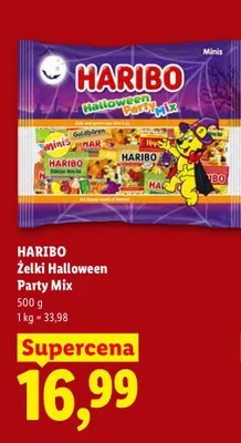 Żelki Halloween Party Mix Haribo promocja w Lidl