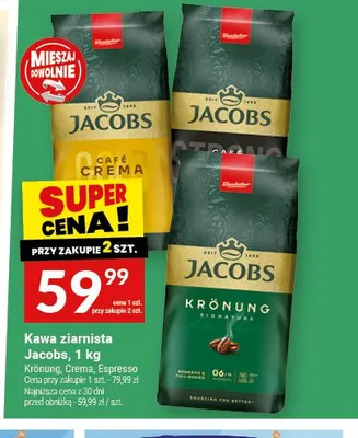 Kawa ziarnista Jacobs Espresso promocja w Twój Market
