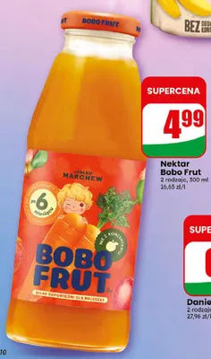 Nektar Bobo Frut jabłko marchew promocja w Dino