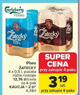 Piwo promocja w Carrefour Market
