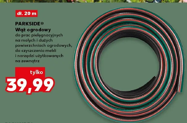 Wąż ogrodowy  promocja w Kaufland