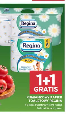 Rumiankowy papier toaletowy Regina promocja w Stokrotka