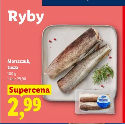 Morszczuk tusza promocja w Lidl