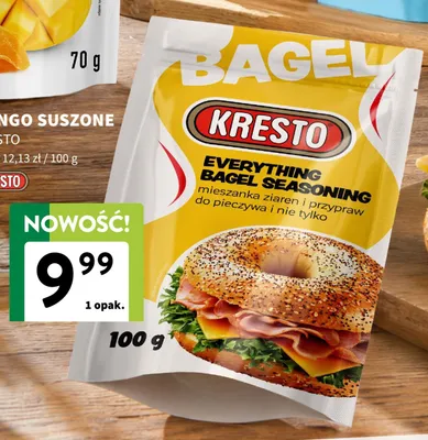 Mieszanka ziaren i przypraw do pieczywa i nie tylko Kresto promocja w Intermarche