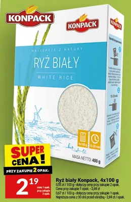 Ryż biały promocja w Twój Market