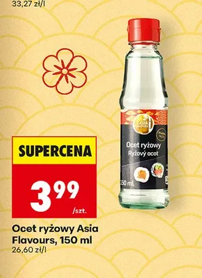 Ocet ryżowy Asia Flavours promocja w Biedronka
