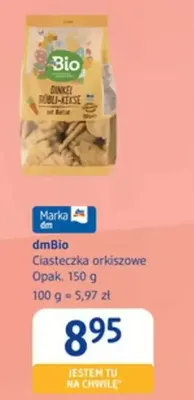 Ciasteczka orkiszowe promocja w Drogerie DM