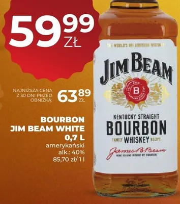 Bourbon White promocja w Duży Ben