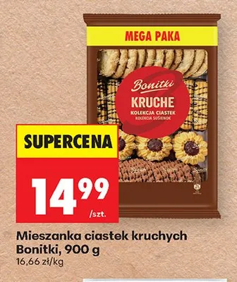 Mieszanka ciastek kruchych Bonitki promocja w Biedronka