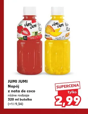 Napój z nata de coco mango Jumi promocja w Kaufland