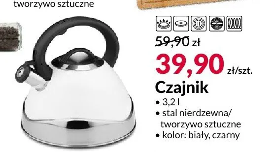 Czajnik 3,2 l promocja w Salony Agata