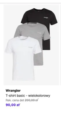 T-shirt basic Wrangler wielokolorowy promocja w Lounge by Zalando