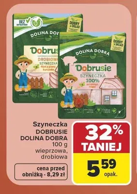 Szyneczka drobiowa Dobrusie Dolina Dobra promocja w Carrefour