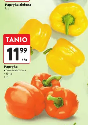 Papryka pomarańczowa promocja w Intermarche