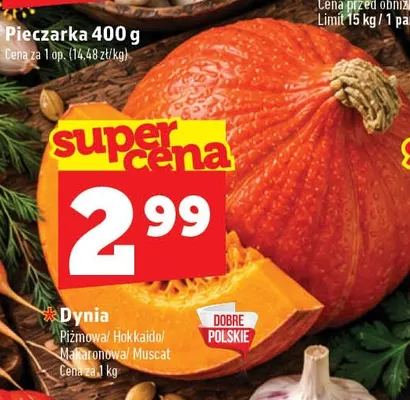 Dynia muscat promocja w TOPAZ
