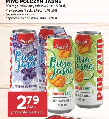 Piwo jasne promocja w Stokrotka