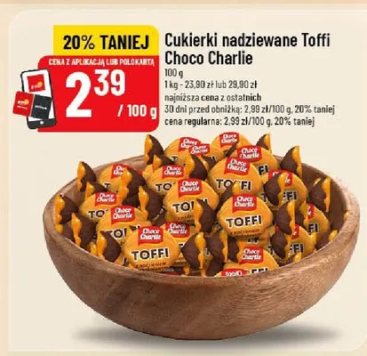 Cukierki nadziewane Choco Charlie promocja w POLOmarket