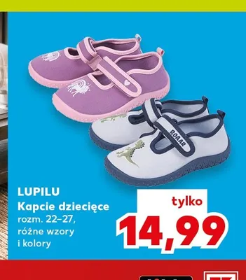 Kapcie dziecięce Lupilu promocja w Kaufland