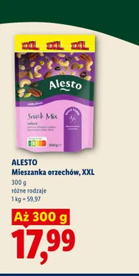Mieszanka orzechów Alesto XXL promocja w Lidl