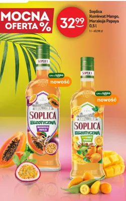 Nalewka Soplica Egzotyczna Marakuja Papaya promocja w Żabka