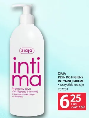 Płyn do higieny intymnej Ziaja Inti Ma 500 ml promocja w Selgros
