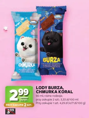 Lody Chmurka promocja w Stokrotka