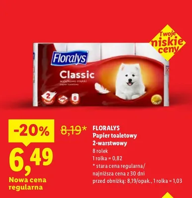 Papier toaletowy promocja w Lidl