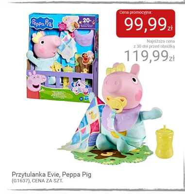 Przytulanka Evie Peppa Pig promocja w Smyk