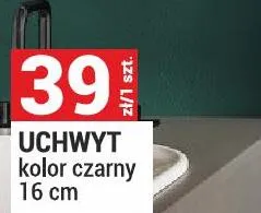 Uchwyt kolor czarny 16 cm promocja w Merkury Market